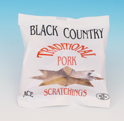 Pork Scratchings - Ace Pub Supplies Black Country Pork Scratchings Crackling Pork Crunch Walsall West Midlands